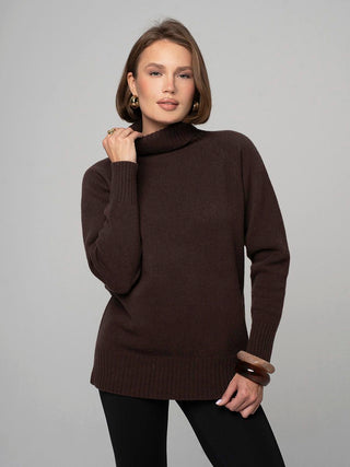 Merino wool sweater, Chocolate