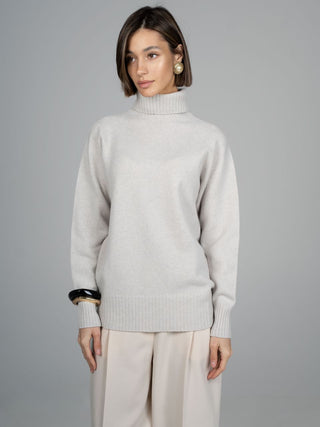 Merino Wool Sweater, Vanilla