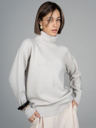 Merino Wool Sweater, Vanilla