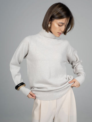 Merino Wool Sweater, Vanilla