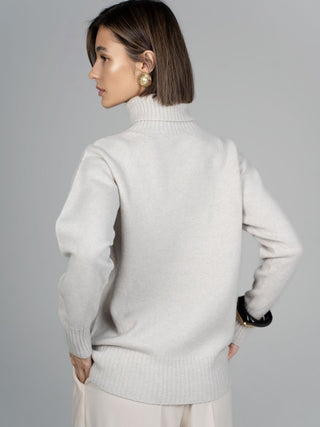 Merino Wool Sweater, Vanilla